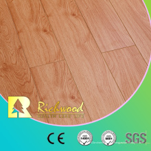 Plancher en stratifié stratifié par parquet en bois V-Grooved de noix de vinyle